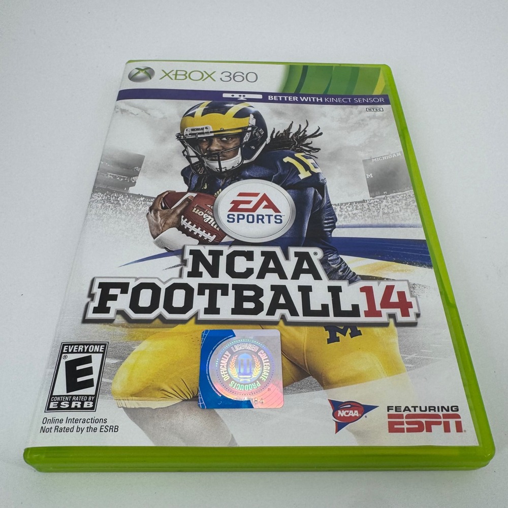 EA Sports NCAA Football 14 Xbox 360 Green Sports Video Game